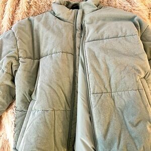 ALO MENS SAGE Corduroy puffer jacket